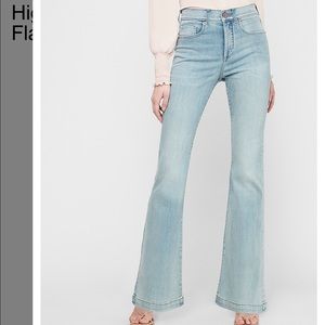 Express Light flare jeans